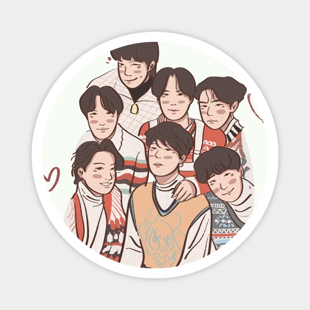 BTS Winter package Magnet by Design Apict